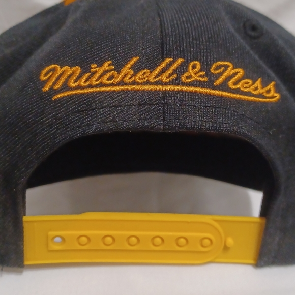 NFL Pittsburgh Steelers flat bill cap snapback fold Mitchell & Ness - Picture 8 of 14